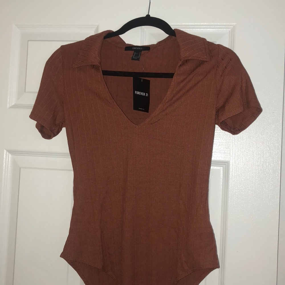 3 for $25‼️ Collared bodysuit